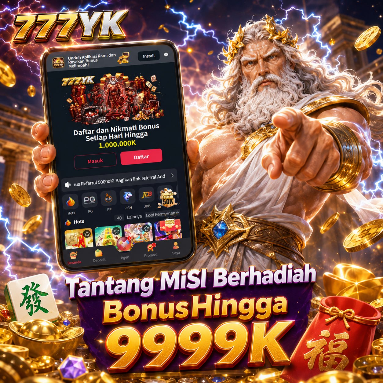 777YK - 777yk Permainan Slot Online