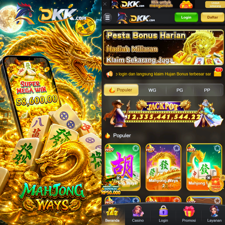 DKK - Portal Hiburan Game Online Mobile Resmi & Terpercaya
