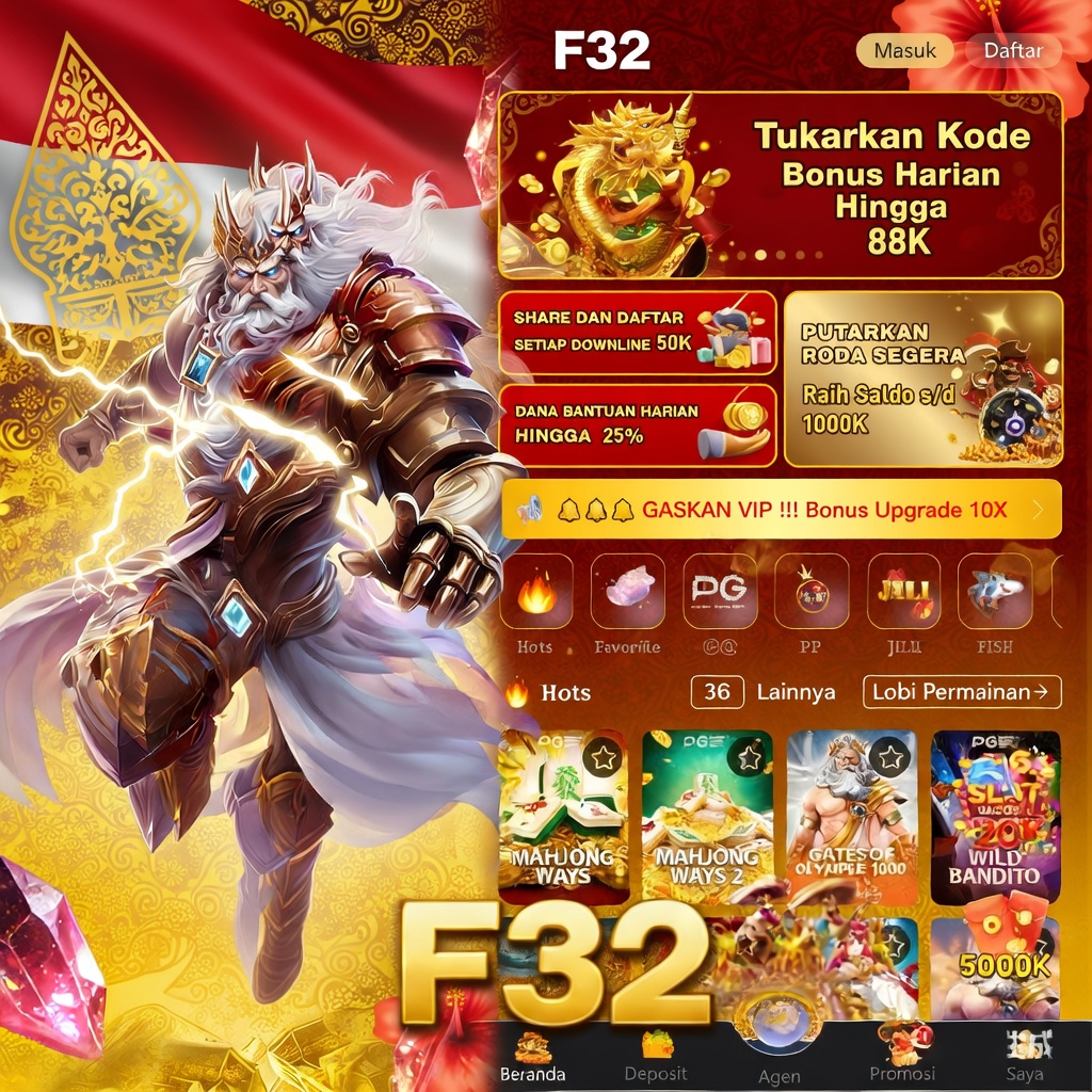 F32 - Destinasi Slot Online Indonesia dengan Ragam Tema Menarik