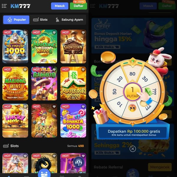 KM777 - km777 Situs Resmi Slot Online dan Pilihan Game PG Soft